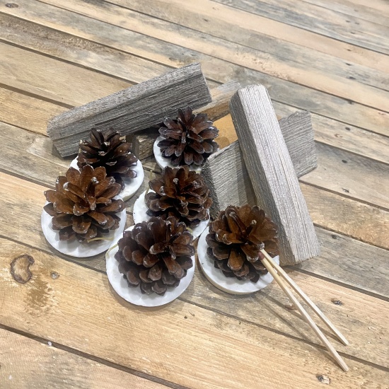 Eco firelighters - with pinecones